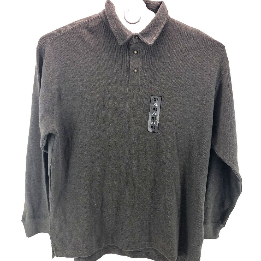 Route 66 Sweater Men's XL Brown Knit Oversized Stretch Outdoor Gear